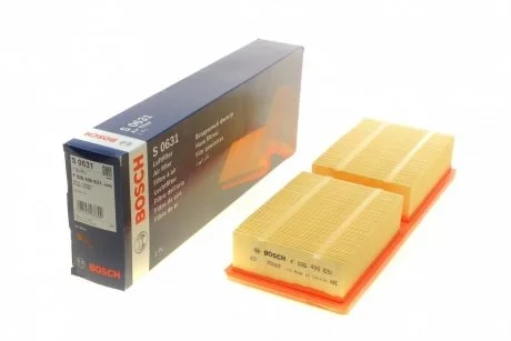 Фото повітряний фільтр BOSCH F 026 400 631 ПОВІТРЯНИЙ ФІЛЬТР BOSCH F 026 400 631