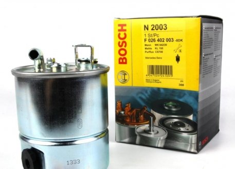 Фільтр паливний диз. DB Sprinter 2,7CDI 00- BOSCH F 026 402 003