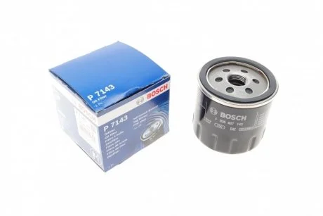 Фото фільтр мастила Golf VII 1.2/1.4,Audi,Skoda Octavia 11- BOSCH F026407143 Фільтр мастила Golf VII 1.2/1.4,Audi,Skoda Octavia 11- BOSCH F026407143