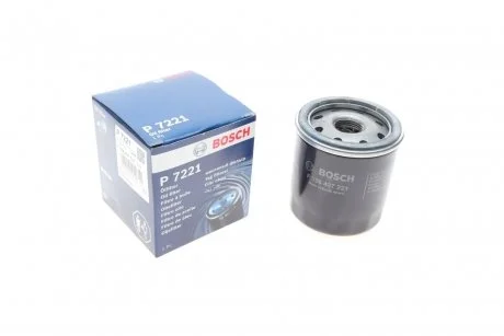 Фото фільтр масляний GEELYAvensis 97-, Carina, Corolla 85-01, Camry -01 BOSCH F026407221 Фільтр масляний GEELYAvensis 97-, Carina, Corolla 85-01, Camry -01 BOSCH F026407221