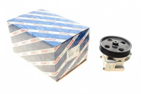 Фото насос гідропідсилювача керма (новий) VOLVO C30, S40 II, V50, FORD FOCUS C-MAX 1.6 10.03-12.12 BOSCH K S00 000 097 Насос гідропідсилювача керма (новий) VOLVO C30, S40 II, V50, FORD FOCUS C-MAX 1.6 10.03-12.12 BOSCH K S00 000 097