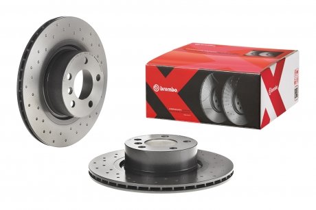 Диск гальмівнийTYL XTRA BMW X3 F25 11- BREMBO 09B5691X (фото 1)