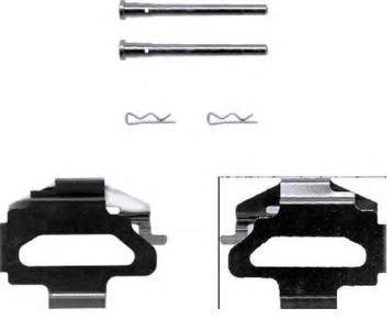 Тормозные колодки (монтажный набор) BREMBO A02231