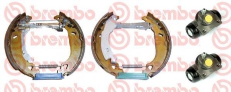 Гальмівні колодки (набір) BREMBO K23027 (фото 1)