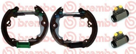 Барабанный тормозной механизм BREMBO K24 059 (фото 1)