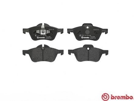 Тормозные колодки BREMBO P06030