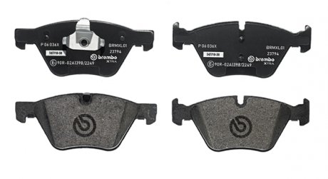 Гальмівні колодки, тюнінг BREMBO P06036X