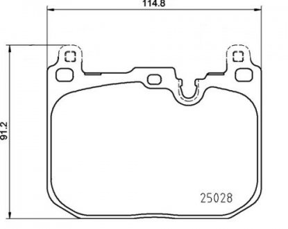 Гальмівні колодки дискові BREMBO P06 110