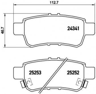 BREMBO P28062 (фото 1)