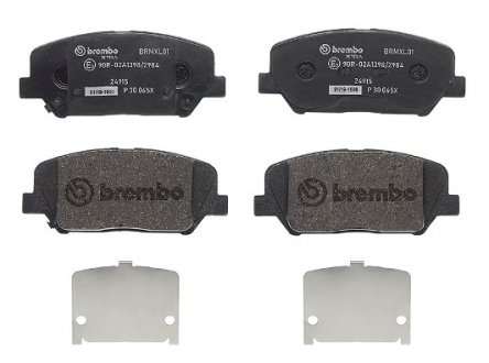 Тормозные колодки, тюнинг BREMBO P30065X (фото 1)