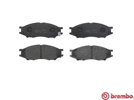 Комплект гальмівних колодок BREMBO P56083