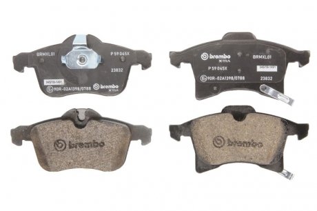 Тормозные колодки, тюнинг BREMBO P59045X