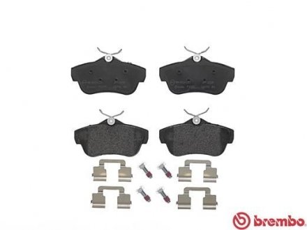 Тормозные колодки BREMBO P61095