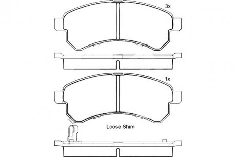 BREMBO P82004 (фото 1)