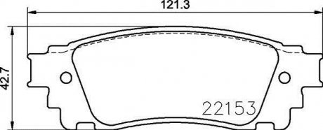 Тормозные колодки BREMBO P83166 (фото 1)