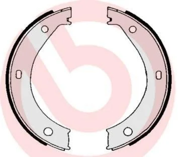 Тормозные колодки ручного тормоза BREMBO S06503