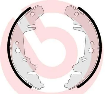 Гальмівні колодки (набір) BREMBO S11501