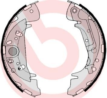 Гальмівні колодки (набір) BREMBO S11504