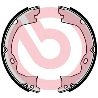 Гальмівні колодки барабанні BREMBO S37 508
