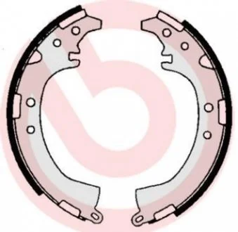 Фото гальмівні колодки (набір) BREMBO S83528 Гальмівні колодки (набір) BREMBO S83528