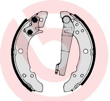 Тормозные колодки.) BREMBO S85507