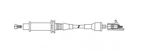Провод зажигания BREMI 60165 (фото 1)