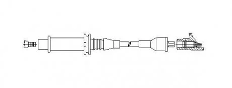 Провод зажигания BREMI 60165