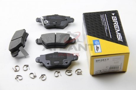 Гальмівні колодки зад. Astra G 98-05 (Bosch) BREMSI BP2812