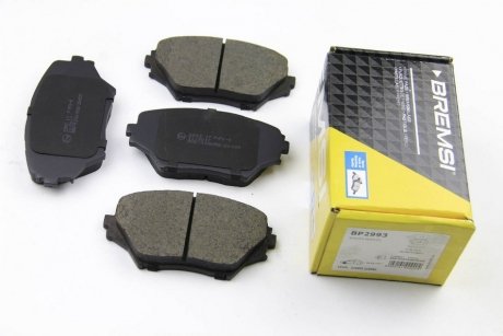 Тормозные колодки перед. Toyota RAV4 94-05 (sumitomo) BREMSI BP2993 (фото 1)