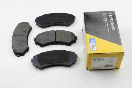 Тормозные колодки перед. Mitsubishi Grandis 04-11/Pajero 90- (sumitomo) BREMSI BP3001