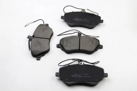 Фото гальмівні колодки перед. Peugeot 407/607 04- (TRW) (162,3x79,1x18,4) BREMSI BP3181 Гальмівні колодки перед. Peugeot 407/607 04- (TRW) (162,3x79,1x18,4) BREMSI BP3181