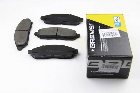 Фото 1 - гальмівні колодки перед. Nissan Navara 2,5dCi 05- BREMSI BP3256 Гальмівні колодки перед. Nissan Navara 2,5dCi 05- BREMSI BP3256 (фото 1)