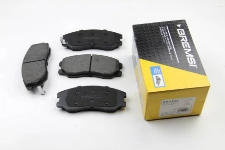 Тормозные колодки перед. Chevrolet Captiva 06- (akebono) BREMSI BP3303