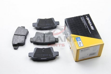 Гальмівні колодки зад. Citroen C4 Picasso 06- (Bosch) BREMSI BP3331