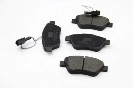 Тормозные колодки перед. Nemo/Bipper 08-(BOSCH) (122,8x53,6) с датчиком BREMSI BP3425