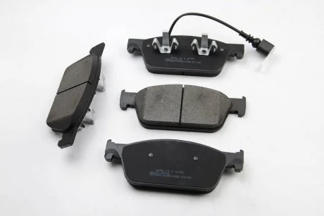 Гальмівні колодки перед. T5 09- (R17) BREMSI BP3478