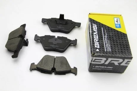 Фото гальмівні колодки перед. BMW 5 (E60) 05-10(ATE) (154,8x63,6x20,3) BREMSI BP3488 Гальмівні колодки перед. BMW 5 (E60) 05-10(ATE) (154,8x63,6x20,3) BREMSI BP3488