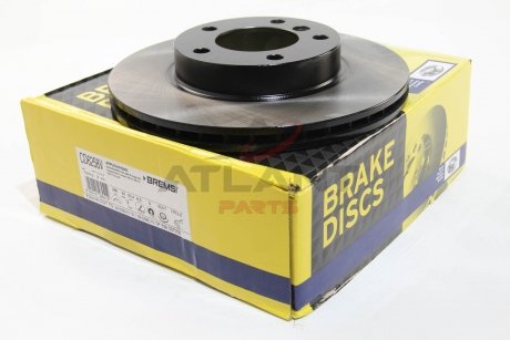 Тормозной диск перед. BMW 3 (E36/E46) 90-05 (286x22) BREMSI CD6258V