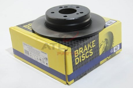 Гальмівний диск зад. MB W202/W203/W210/SLK -11 (278x9) BREMSI CD6819S