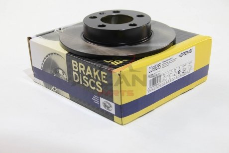 Тормозной диск зад. Audi A3/Octavia/Bora/Golf IV 96- (232x9) BREMSI CD6929S