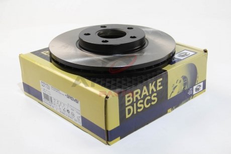 Тормозной диск перед. Connect 02- (278x24) BREMSI CD7172V