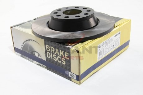 Гальмівний диск зад. A3/Octavia/ Golf V-VI/Superb/Passat 03- (282x12) BREMSI CD7306S