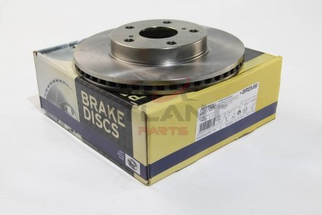 Гальмівний диск перед. Auris/Corolla 07- (275x22) BREMSI CD7789V