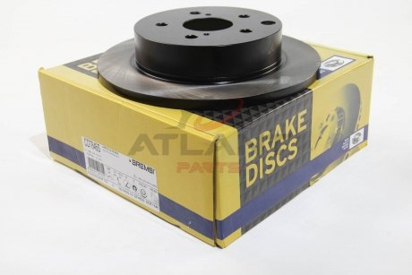Тормозной диск зад. RAV 4 III/IV 06- (281x12) BREMSI CD7846S