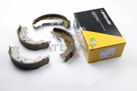 Фото тормозные колодки зад. Ford Focus II 04-12 (Lockheed) BREMSI GF0245 Тормозные колодки зад. Ford Focus II 04-12 (Lockheed) BREMSI GF0245