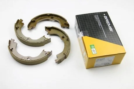 Фото колодки ручного гальма Opel Antara 06- /Chevrolet Captiva 06- (Akebono) BREMSI GF0360 Колодки ручного гальма Opel Antara 06- /Chevrolet Captiva 06- (Akebono) BREMSI GF0360