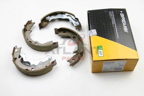 Колодки ручного тормоза Hyundai Accent III 05-10/Kia Rio II 05- BREMSI GF0759