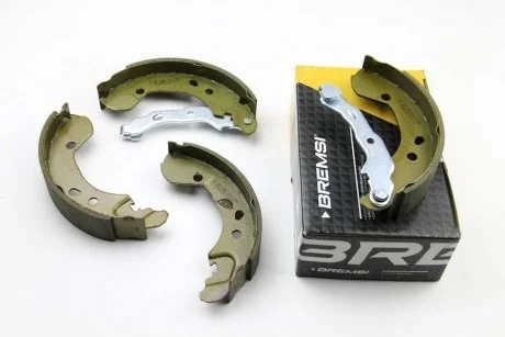 Фото тормозные колодки зад. Nissan Micra 03-10/ Note 02-12/ Tiida 07-12 (Lockheed) BREMSI GF0862 Тормозные колодки зад. Nissan Micra 03-10/ Note 02-12/ Tiida 07-12 (Lockheed) BREMSI GF0862