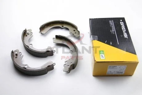 Тормозные колодки зад. Impreza 92-00/Forester 97-08/Legasy I 89-94 (Akebono) BREMSI GF0884