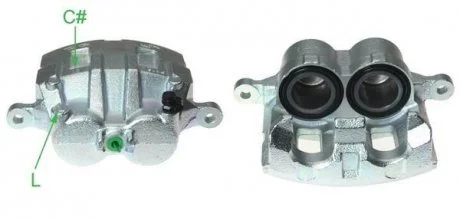 Супорт гальмівний BUDWEG CALIPER 344472
